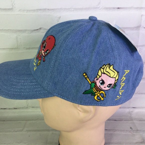 DC Super Friends Justice League Embroidered Hat - Picture 3 of 7